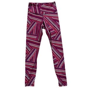 Old Navy Active Go-Dry High Rise Striped Leggings